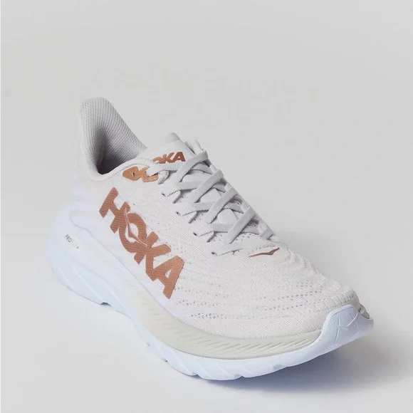 HOKA ONE ONE® Mach 5 Running Shoe White Copper Size 9B - Picture 2 of 13